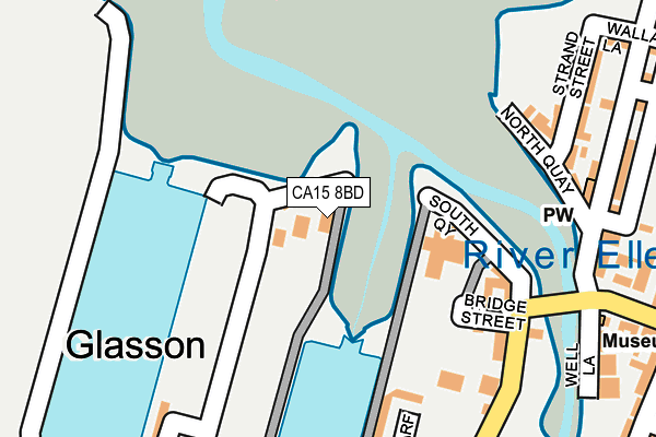 CA15 8BD map - OS OpenMap – Local (Ordnance Survey)