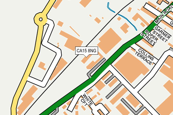 CA15 8NG map - OS OpenMap – Local (Ordnance Survey)