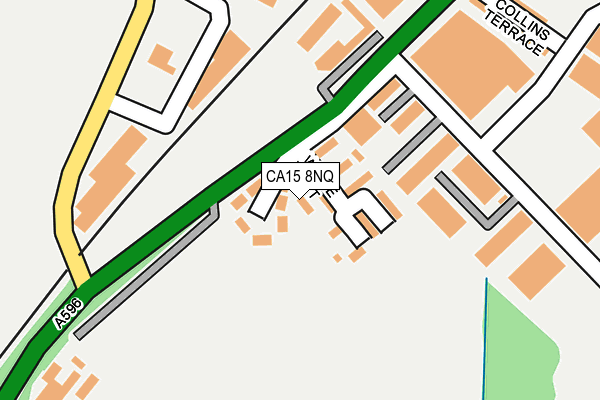 CA15 8NQ map - OS OpenMap – Local (Ordnance Survey)