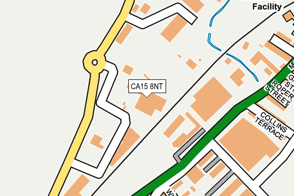 CA15 8NT map - OS OpenMap – Local (Ordnance Survey)