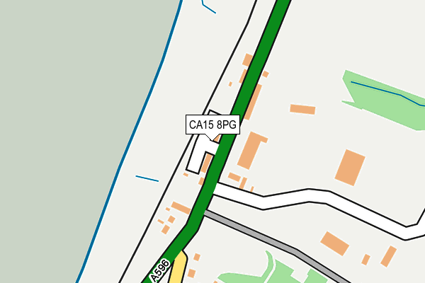 CA15 8PG map - OS OpenMap – Local (Ordnance Survey)