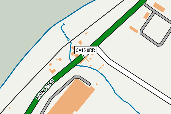 CA15 8RR map - OS OpenMap – Local (Ordnance Survey)