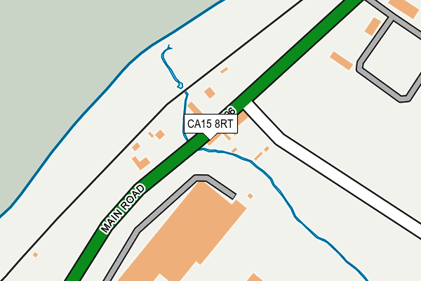 CA15 8RT map - OS OpenMap – Local (Ordnance Survey)