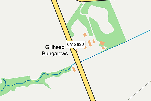 CA15 8SU map - OS OpenMap – Local (Ordnance Survey)