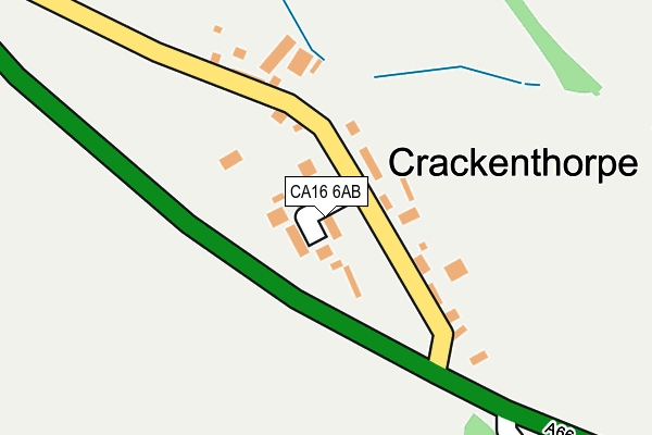 CA16 6AB map - OS OpenMap – Local (Ordnance Survey)