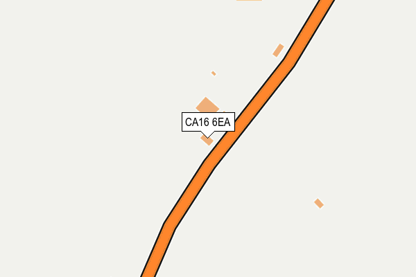 CA16 6EA map - OS OpenMap – Local (Ordnance Survey)