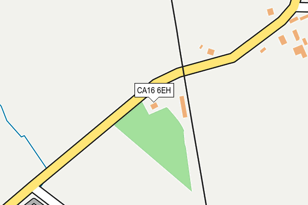 CA16 6EH map - OS OpenMap – Local (Ordnance Survey)