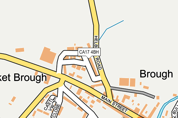 CA17 4BH map - OS OpenMap – Local (Ordnance Survey)