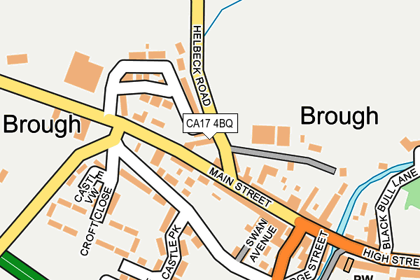 CA17 4BQ map - OS OpenMap – Local (Ordnance Survey)