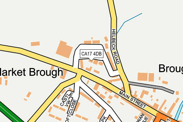 CA17 4DB map - OS OpenMap – Local (Ordnance Survey)