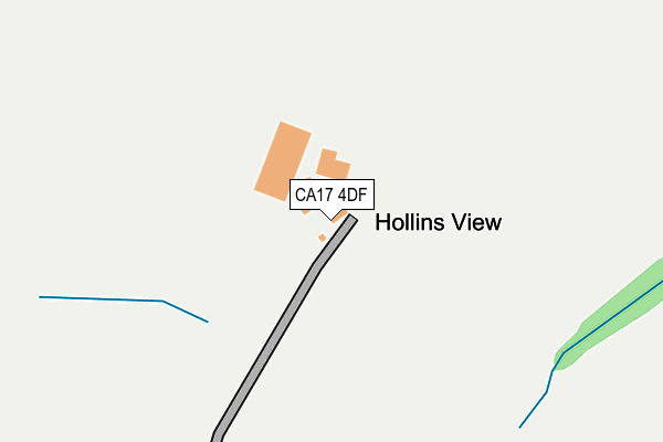 CA17 4DF map - OS OpenMap – Local (Ordnance Survey)