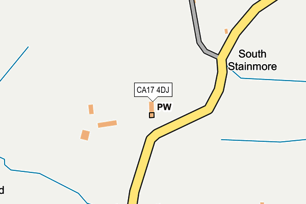 CA17 4DJ map - OS OpenMap – Local (Ordnance Survey)