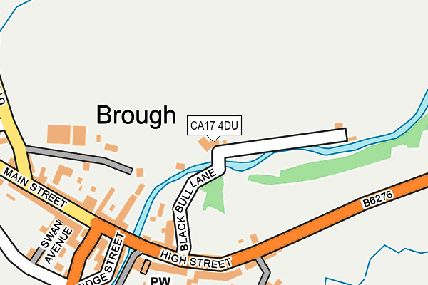 CA17 4DU map - OS OpenMap – Local (Ordnance Survey)