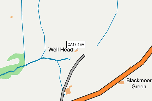 CA17 4EA map - OS OpenMap – Local (Ordnance Survey)