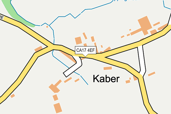CA17 4EF map - OS OpenMap – Local (Ordnance Survey)