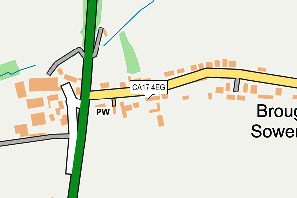CA17 4EG map - OS OpenMap – Local (Ordnance Survey)