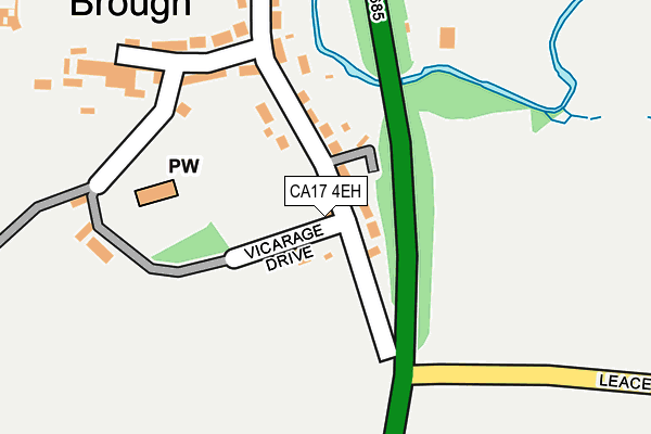 CA17 4EH map - OS OpenMap – Local (Ordnance Survey)