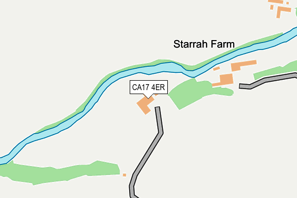 CA17 4ER map - OS OpenMap – Local (Ordnance Survey)