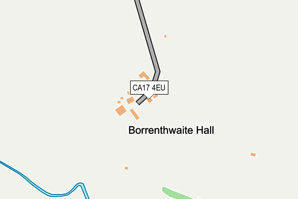 CA17 4EU map - OS OpenMap – Local (Ordnance Survey)