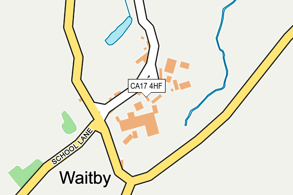 CA17 4HF map - OS OpenMap – Local (Ordnance Survey)