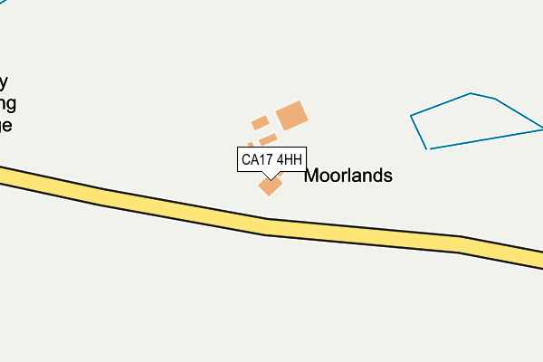 CA17 4HH map - OS OpenMap – Local (Ordnance Survey)