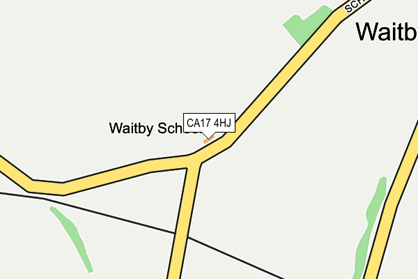 CA17 4HJ map - OS OpenMap – Local (Ordnance Survey)