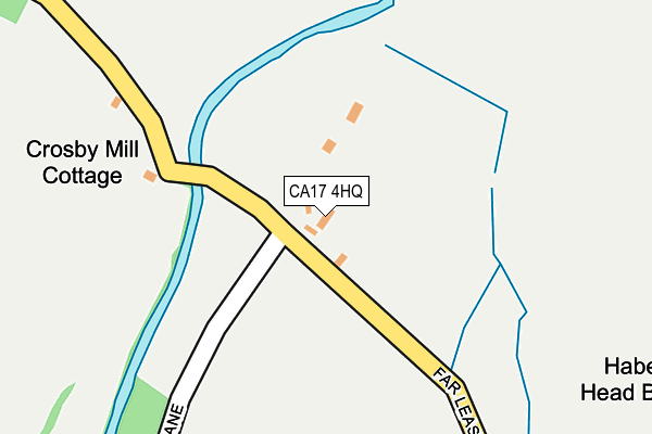 CA17 4HQ map - OS OpenMap – Local (Ordnance Survey)