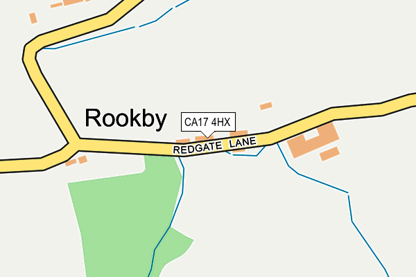 CA17 4HX map - OS OpenMap – Local (Ordnance Survey)