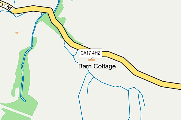 CA17 4HZ map - OS OpenMap – Local (Ordnance Survey)