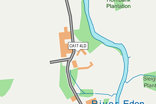 CA17 4LD map - OS OpenMap – Local (Ordnance Survey)