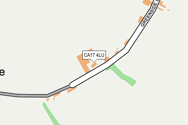 CA17 4LU map - OS OpenMap – Local (Ordnance Survey)