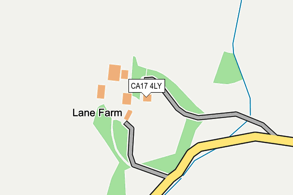 CA17 4LY map - OS OpenMap – Local (Ordnance Survey)