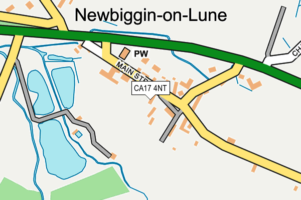 CA17 4NT map - OS OpenMap – Local (Ordnance Survey)