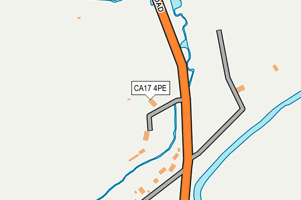 CA17 4PE map - OS OpenMap – Local (Ordnance Survey)