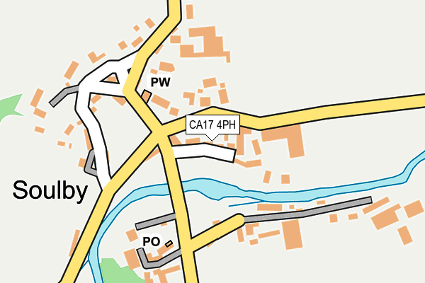 CA17 4PH map - OS OpenMap – Local (Ordnance Survey)