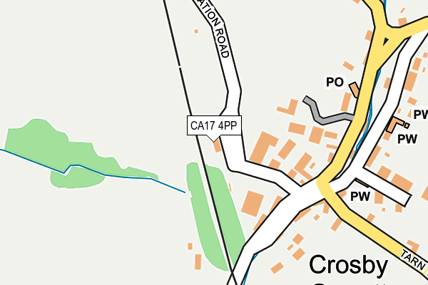 CA17 4PP map - OS OpenMap – Local (Ordnance Survey)