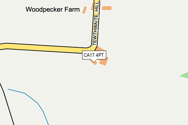 CA17 4PT map - OS OpenMap – Local (Ordnance Survey)