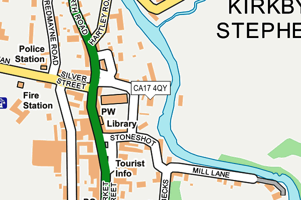 CA17 4QY map - OS OpenMap – Local (Ordnance Survey)