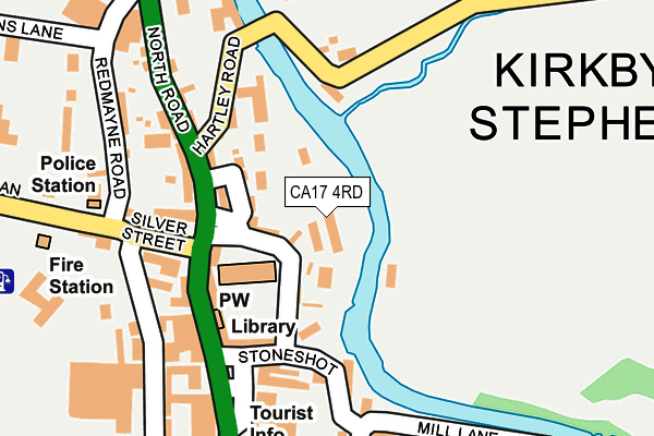 CA17 4RD map - OS OpenMap – Local (Ordnance Survey)