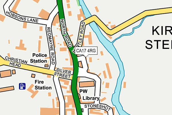 CA17 4RG map - OS OpenMap – Local (Ordnance Survey)