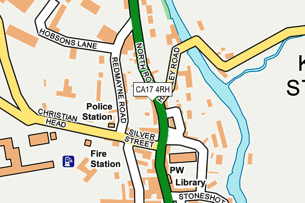 CA17 4RH map - OS OpenMap – Local (Ordnance Survey)