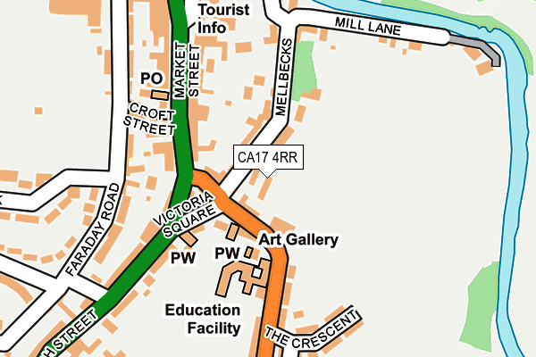 CA17 4RR map - OS OpenMap – Local (Ordnance Survey)