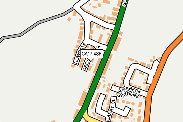 CA17 4SF map - OS OpenMap – Local (Ordnance Survey)