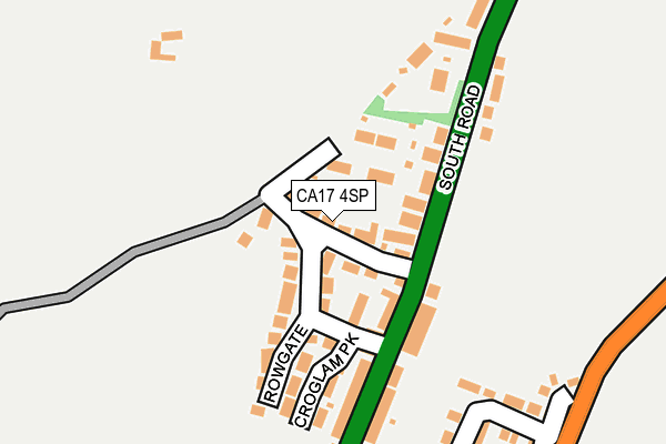 CA17 4SP map - OS OpenMap – Local (Ordnance Survey)