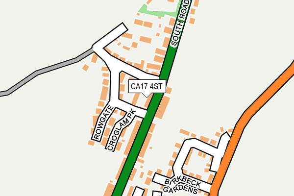 CA17 4ST map - OS OpenMap – Local (Ordnance Survey)