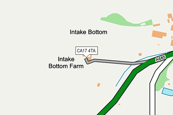 CA17 4TA map - OS OpenMap – Local (Ordnance Survey)