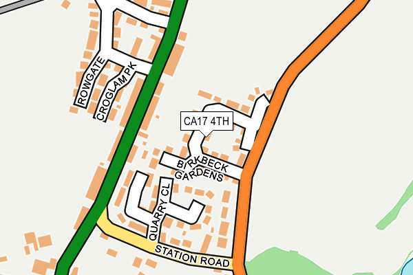 CA17 4TH map - OS OpenMap – Local (Ordnance Survey)