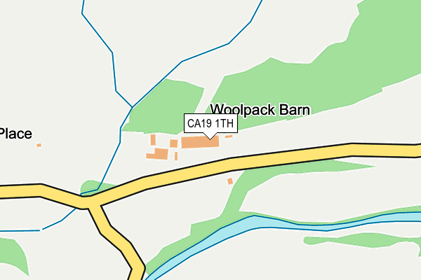 CA19 1TH map - OS OpenMap – Local (Ordnance Survey)
