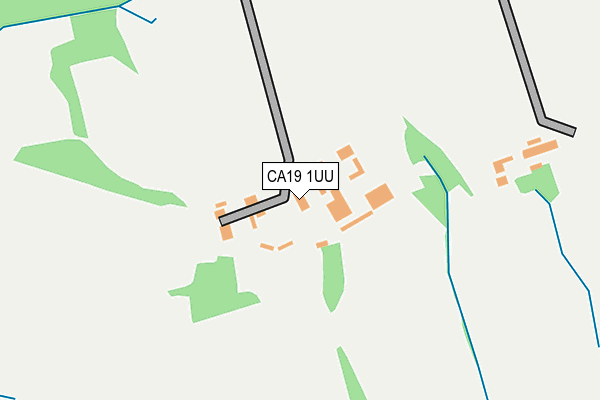 CA19 1UU map - OS OpenMap – Local (Ordnance Survey)