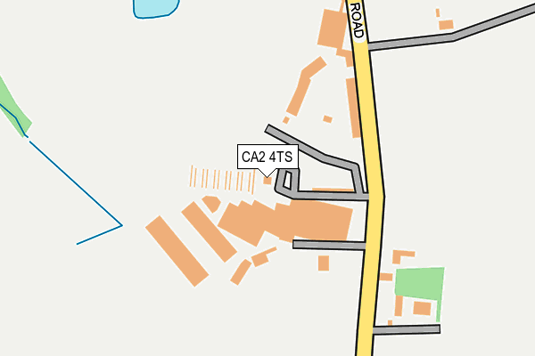 CA2 4TS map - OS OpenMap – Local (Ordnance Survey)